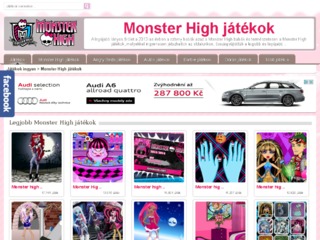 Legjobb monster high játékok ingyen 