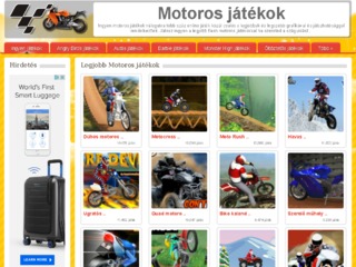 Motoros játékok ingyen 