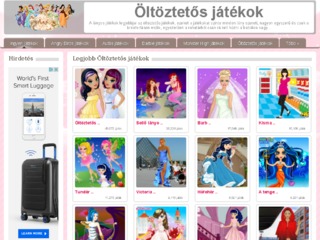 Szuper jó öltöztetős játékok ingyen