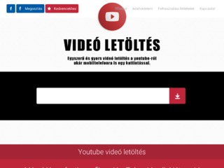 Youtube mp4 letöltés program nélkül
