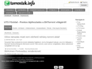 TORRENTEK.info - Torrent oldal figyelő, fórum, hírportál, meghívócsere